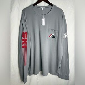 New James Perse Los Angeles Long Sleeve 100% Cotton Shirt Size 5 (XXL)